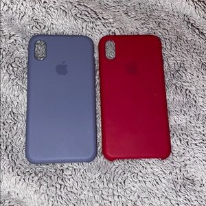 Iphone XS Silicone Apple case